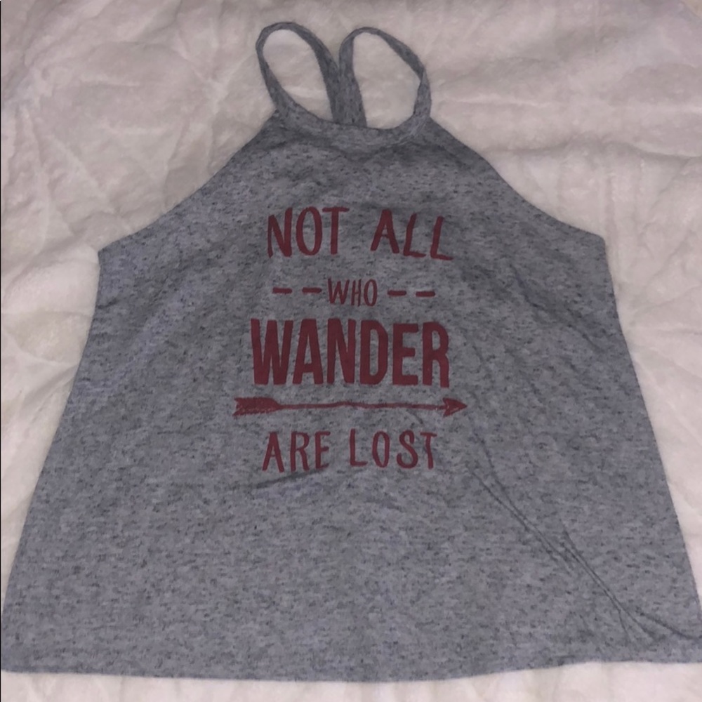 Halter top from stranded